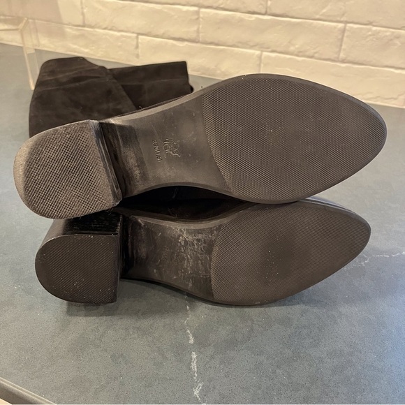 Camel Century Legend sz 250 US 8.5 black leather tall OTK boots - Picture 13 of 15